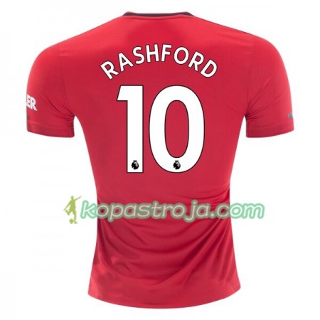 Billiga Fotbollströjor Manchester United Marcus Rashford 10 Hemma tröja 2019/20 Kortärmad